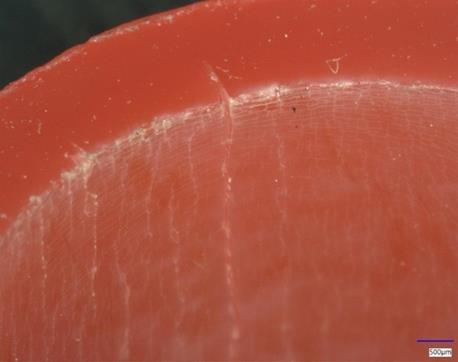 Longitudinal Cracks On Inner Surface Of PEX Pipe