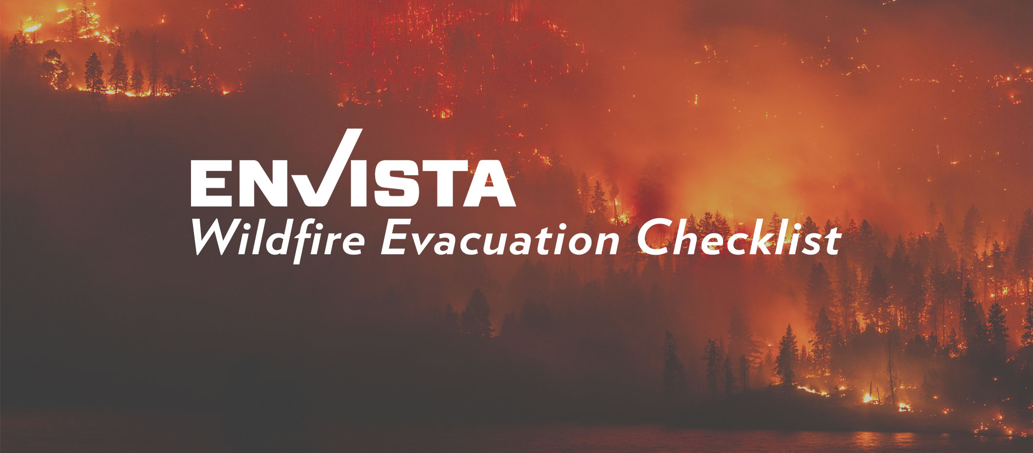 Wildfire Evacuation Checklist