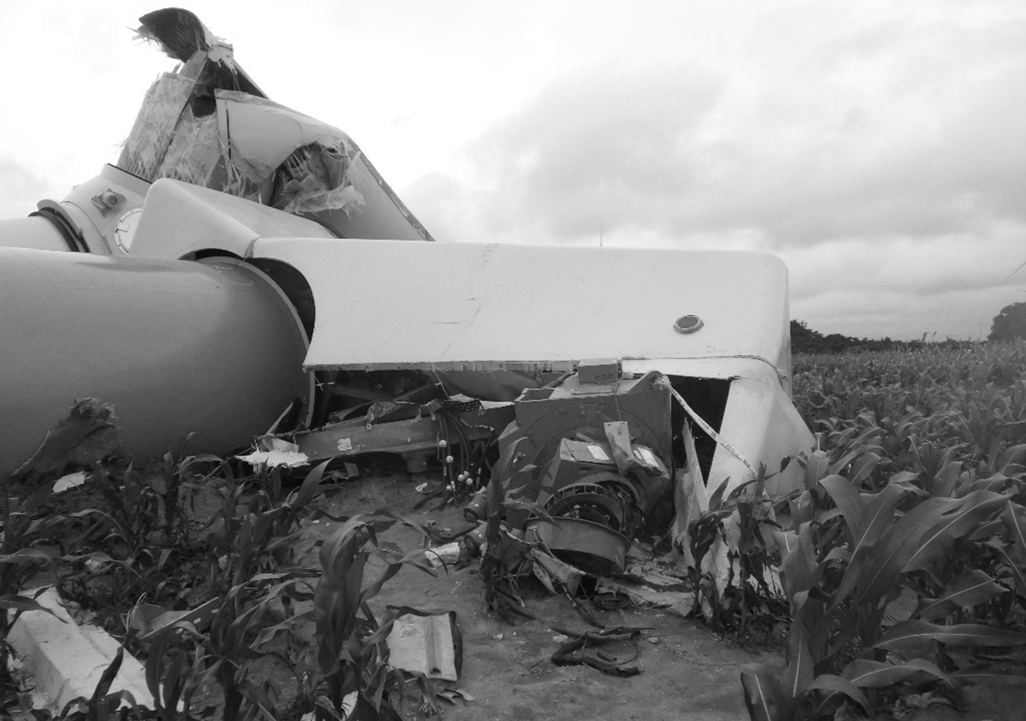 Catastrophic Wind Turbine Collapse - Asia