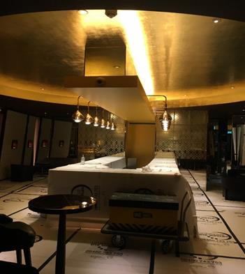 High End Bespoke Ceilings, Floors And Lighting To Restaurant And Bars