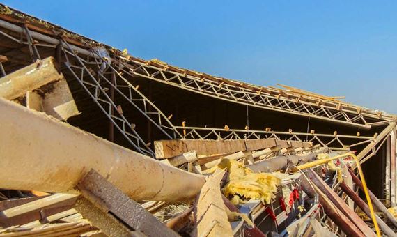 Collapsed Structures Due To Over Design Overload