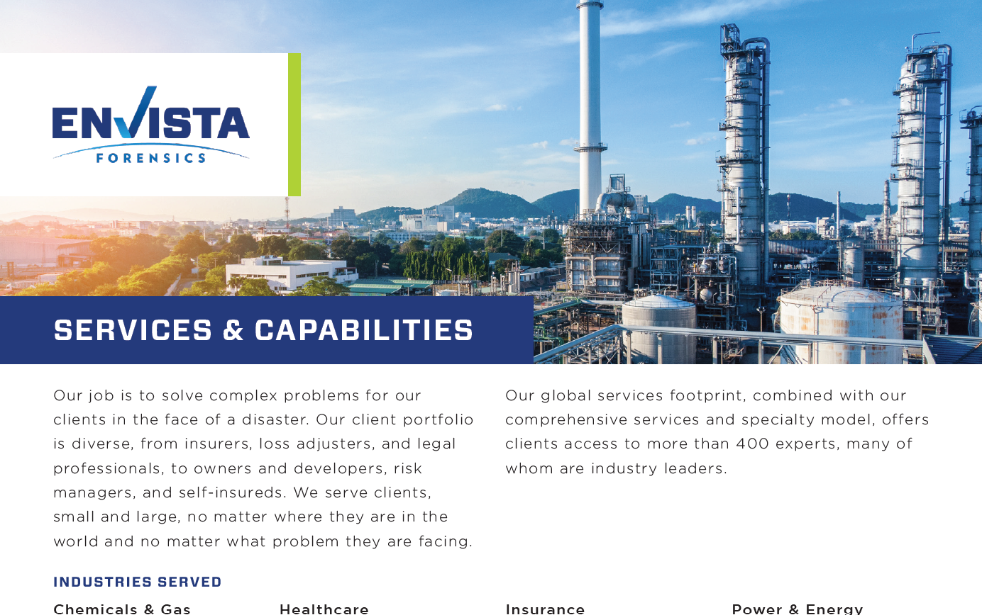 Services & Capabilities (1 pg)