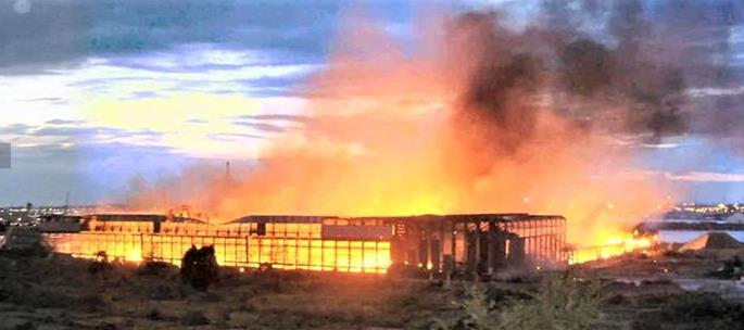 Large Commercial Fire